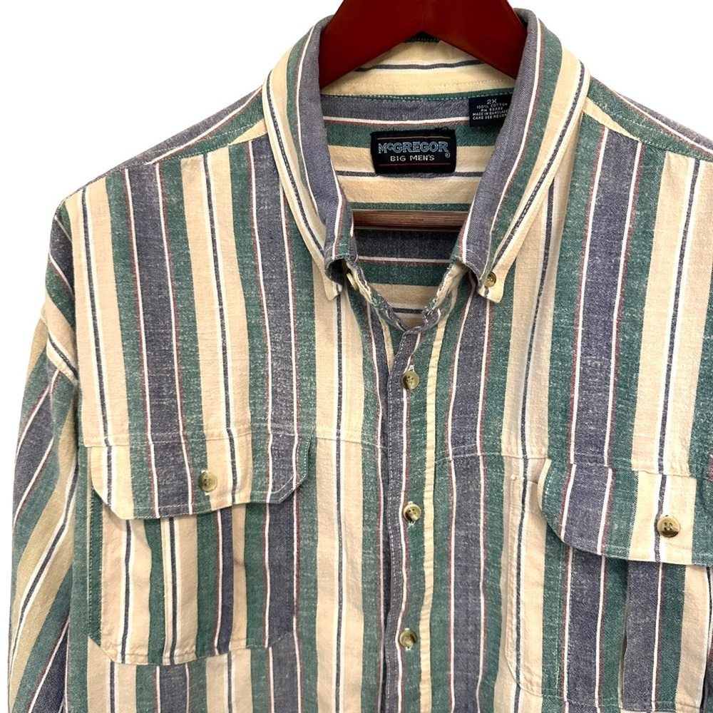 Retro McGregor Striped Shirt 2X